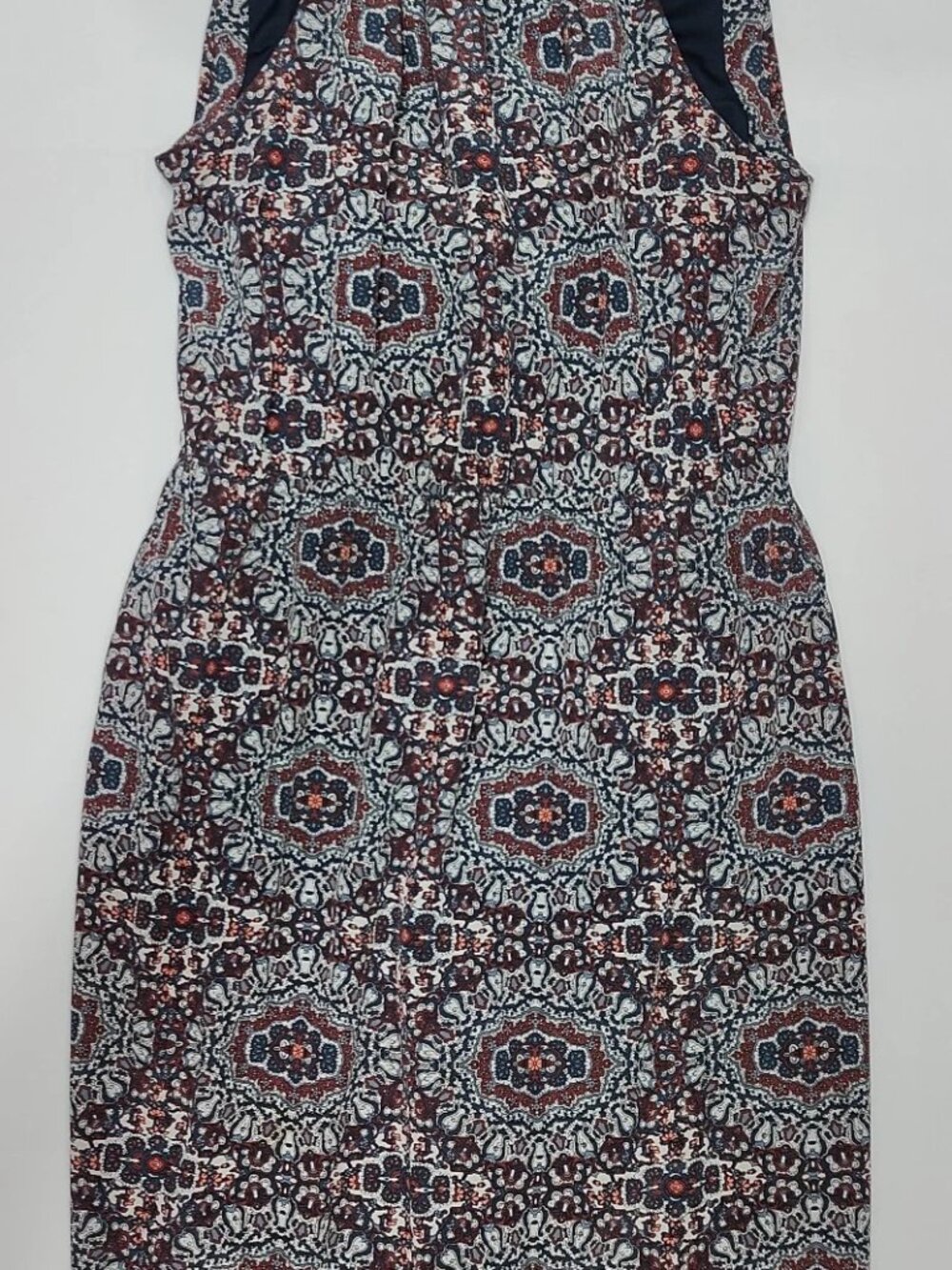 Athleta Women's Multicolor Floral Sleeveless Maxi Dress Size M